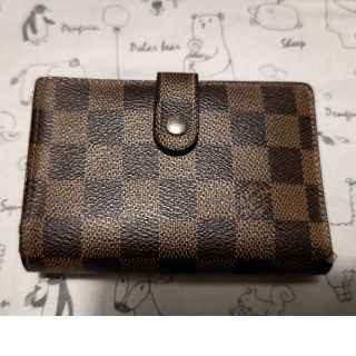 ルイヴィトン(LOUIS VUITTON)のルイヴィトン  二つ折り財布  がま口(財布)