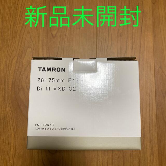 レンズ(ズーム)新品未開封 TAMRON 28-75mm F/2.8 Di Ⅲ VXD G2