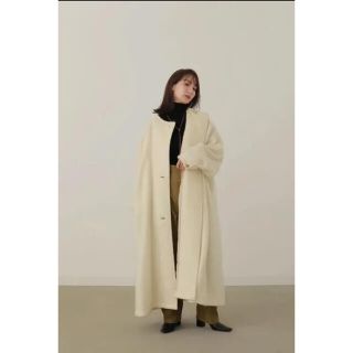 louren volume shaggy long coat(ロングコート)