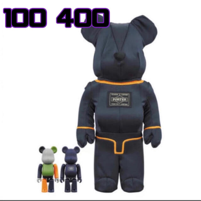 BE@RBRICK PORTER 100% & 400%