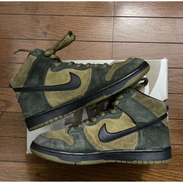 Nike Dunk SB High Hulkナイキ ダンク SB ハイ ハルク - スニーカー