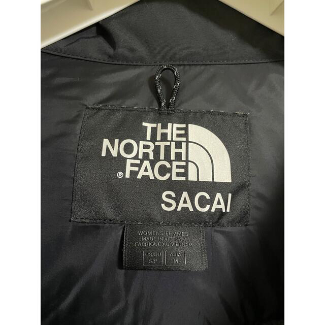 sacai(サカイ)のsacai×the north face レディースM ボンバージャケット レディースのジャケット/アウター(ダウンジャケット)の商品写真