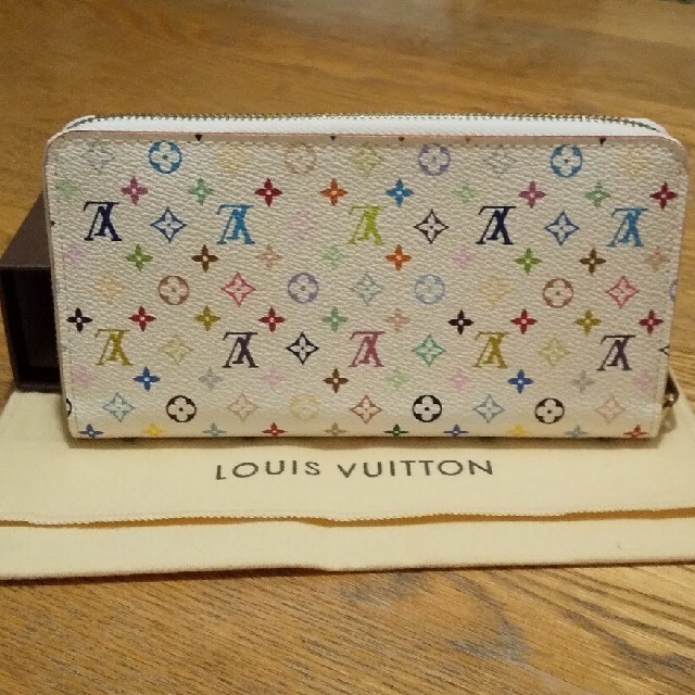 【美品】LOUIS VUITTON　長財布　白