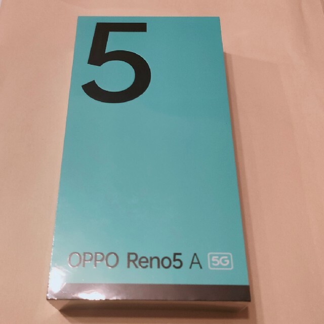 OPPO - 未開封OPPO Reno5 A アイスブルー SIMフリー デュアルSIMの通販 ...