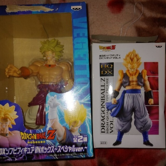 ドラゴンボール　ゴジータ　ブロリー　フィギュア