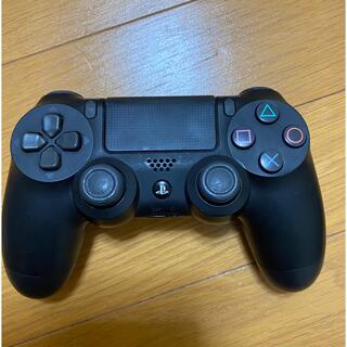 プレイステーション4(PlayStation4)のPS4純正コントローラー　ブラック(ゲーム)