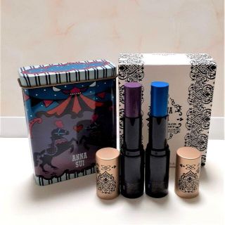 アナスイ(ANNA SUI)の★限定未使用★アナスイ ヘアカラーチョークセット01 ブルー&パープル(カラーリング剤)