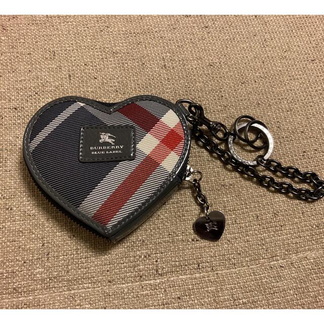 超激安 BLUE BURBERRY LABEL キーリング ブルーレーベル バーバリー - 小物