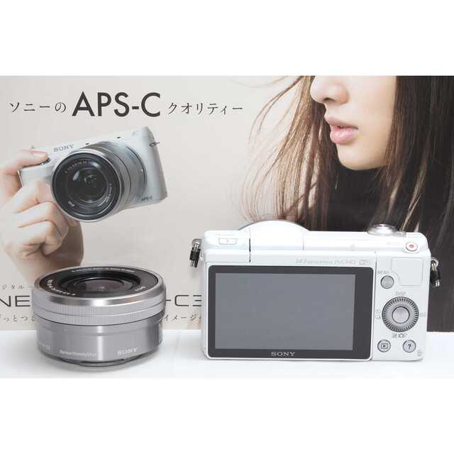❤️Wi-Fiでシェア&自撮り❤️SONY α5100 パワーズームレンズキット-