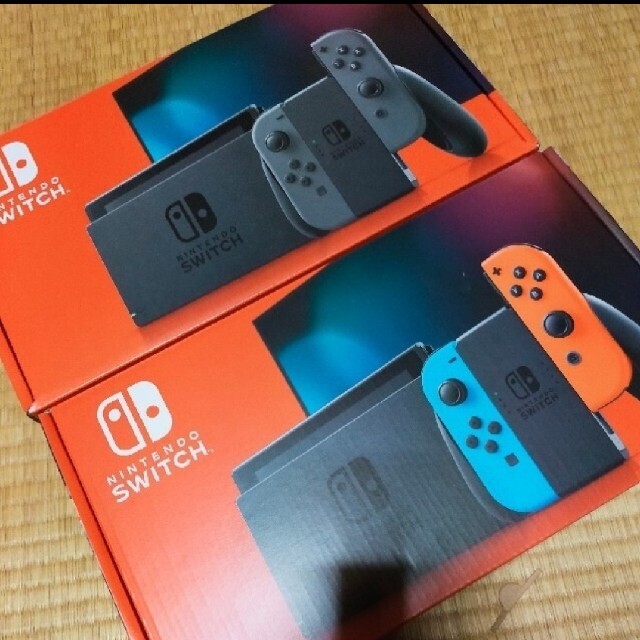 「Nintendo Switch JOY-CON(L) ネオンブルー/(R) ネ