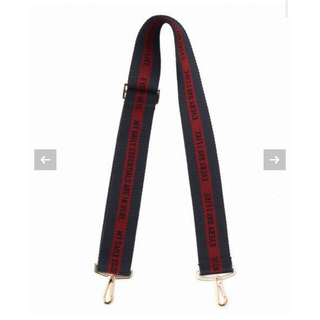 DEUXIEME CLASSE(ドゥーズィエムクラス)のEVERYDAY I LIKE BAG STRAP レディースのファッション小物(ベルト)の商品写真