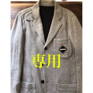 F.C.Real Bristol(FCRB) エフシーアールビー 23SS TEAM BLAZER スウェットブレザージャケット グレー L