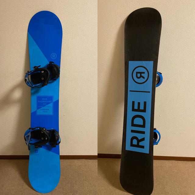 RIDE(ライド)の人気‼️【良品】RIDE★ライド　スノーボードセット/159+ビンディング付 スポーツ/アウトドアのスノーボード(ボード)の商品写真