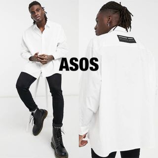 エイソス(asos)の【海外限定品】新品 ASOS オーバーサイズ ポプリンシャツ(シャツ)