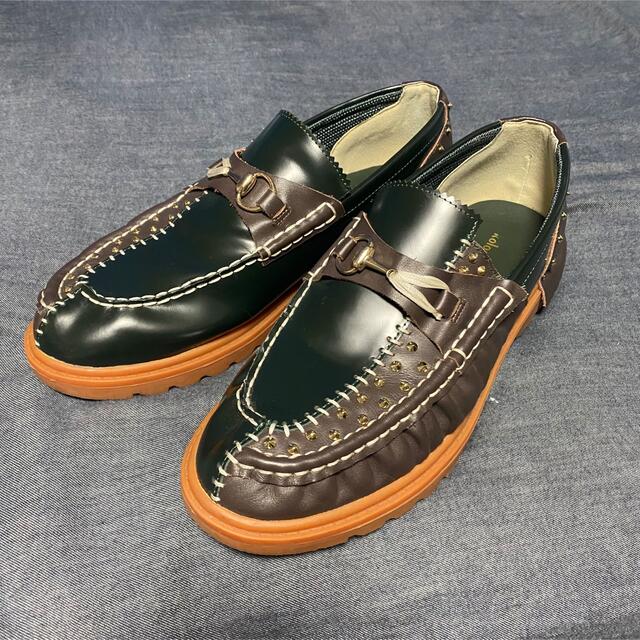 kolor 21ss ローファー スタッズ ドッキング | www.jarussi.com.br