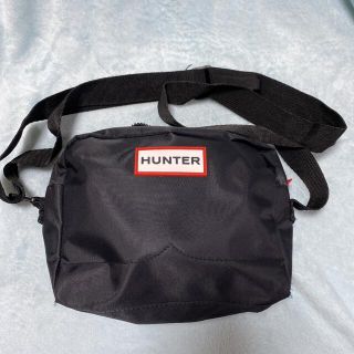 ハンター(HUNTER)のHUNTER ブラック　ショルダーバック(ショルダーバッグ)