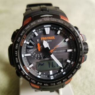 カシオ(CASIO)のCASIO PROTREK PRW-6100 カシオ プロトレック 腕時計(腕時計(アナログ))