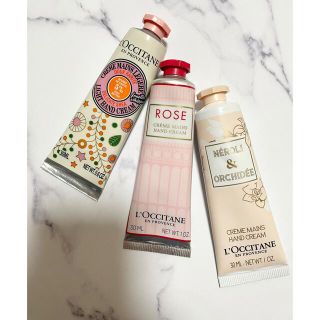 ロクシタン(L'OCCITANE)のロクシタン　フローラル　ハンドクリーム　3点セット(ハンドクリーム)