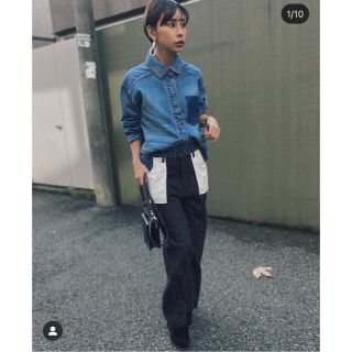 アメリヴィンテージ(Ameri VINTAGE)のAmeri VINTAGE ドッキングパンツ　25インチ(デニム/ジーンズ)