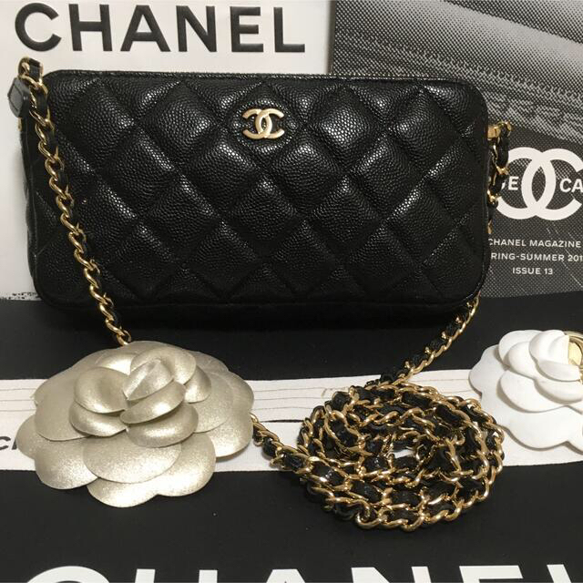 CHANEL - mayu様専用♡シャネル マトラッセ キャビアスキン チェーン