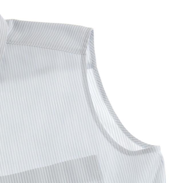 CHANEL - シャネル CHANEL ストライプ ノースリーブ シャツ CHANEL - シャネル CHANEL ストライプ ノースリーブ シャツ