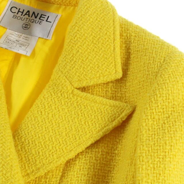 CHANEL - シャネル CHANEL グリポアボタン ウール ジャケットの