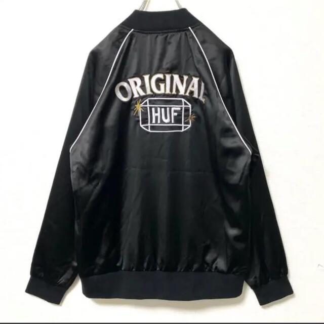 HUF(ハフ)のHUF ハフ　スカジャン　MA-1 メンズのジャケット/アウター(スタジャン)の商品写真