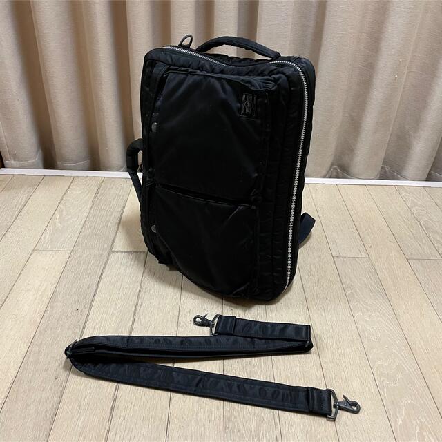 極美品✨ ポーター PORTER タンカー ビジネスバッグ ブリーフケース 黒