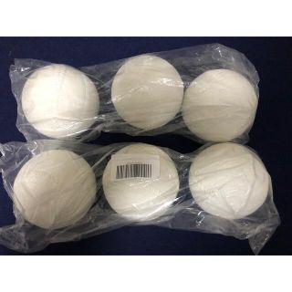 NAIGAI - ソフトボール 2号 練習球 新品未使用 6個 ナイガイ 内外の