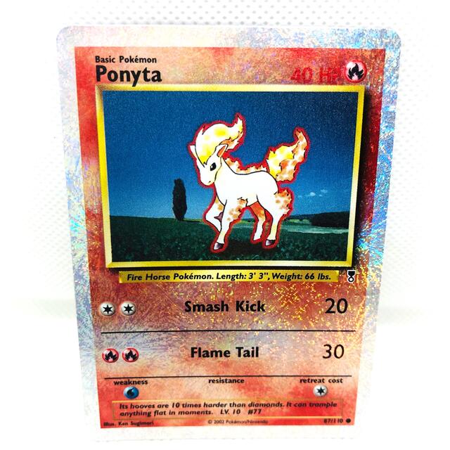 ポケモンカード サンダー リバースホロ(リバホロ) 海外版 psa8