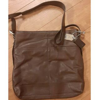 コーチ(COACH)のコーチ ショルダーバッグ  レザー  メンズ　COACH(ショルダーバッグ)