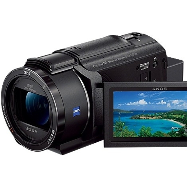 SONY(ソニー)のSONY (ソニー) デジタル4KビデオカメラFDR-AX45 ブラック スマホ/家電/カメラのカメラ(ビデオカメラ)の商品写真