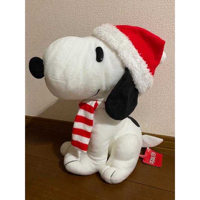 PEANUTS(ピーナッツ)の最終値下げ！SNOOPY メガジャンボおすわりウィンターぬいぐるみ エンタメ/ホビーのおもちゃ/ぬいぐるみ(ぬいぐるみ)の商品写真