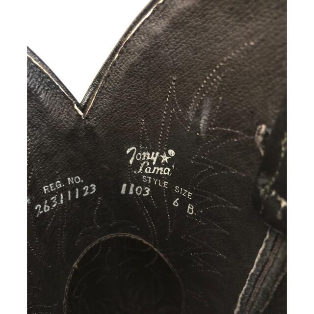 Tony Lama(トニーラマ)の☆ビンテージ☆ Tony Lama トニーラマ ウエスタンブーツ6B 23cm レディースの靴/シューズ(ブーツ)の商品写真