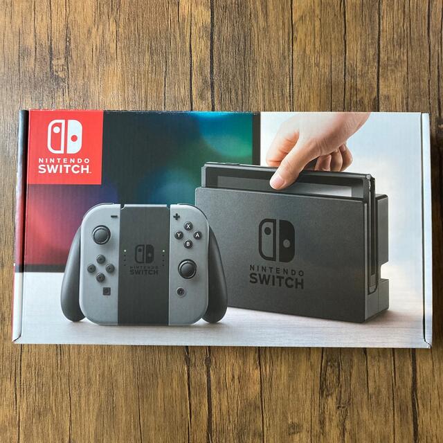 Nintendo Switch JOY-CON グレー 本体 - 家庭用ゲーム機本体