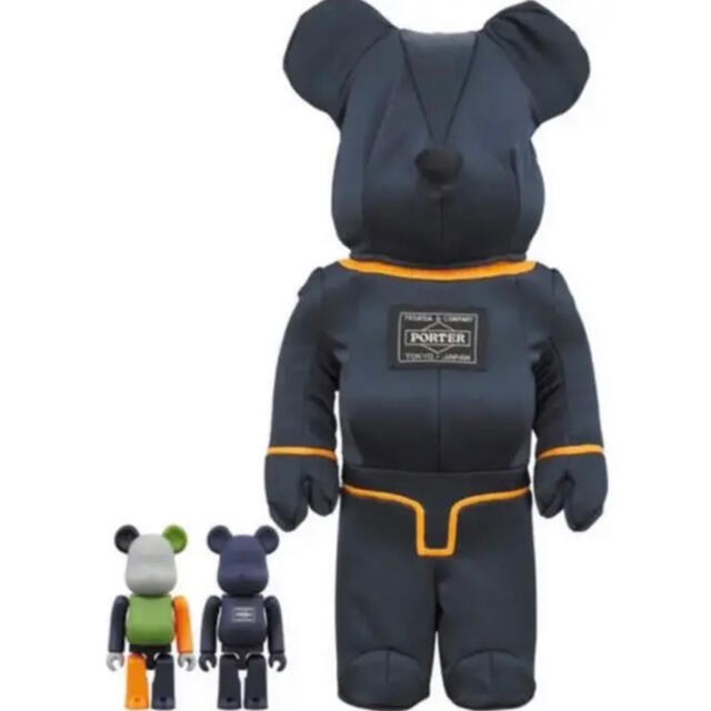 BE@RBRICK PORTER ポーター ベアブリック 100%400%