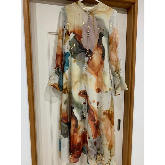 アメリヴィンテージ UNDRESSED AMELIA INK ART DRESS アメリヴィンテージ UNDRESSED AMELIA INK ART DRESS