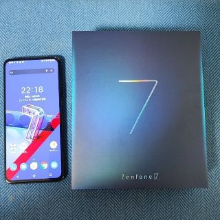 エイスース(ASUS)の年末特別値下 ASUS Zenfone 7 (ZS670KS) オーロラブラック(スマートフォン本体)