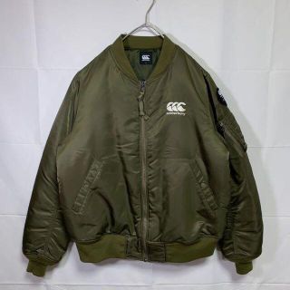 CANTERBURY - カンタベリー フライトジャケット ma-1 カーキ L