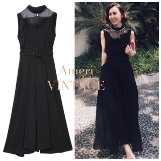 アメリヴィンテージ(Ameri VINTAGE)のAMERI LADY ORIGAMI ROMPERS DRESS(ロングドレス)