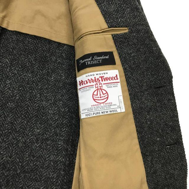 JOURNAL STANDARD(ジャーナルスタンダード)のジャーナルスタンダードTRISECTハリスツイードジャケットヘリンボーングレーM メンズのジャケット/アウター(その他)の商品写真