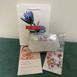 クラランス(CLARINS)のクラランスCLARINS ホリデーコフレポーチ+ショッピング袋+商品カタログ(その他)