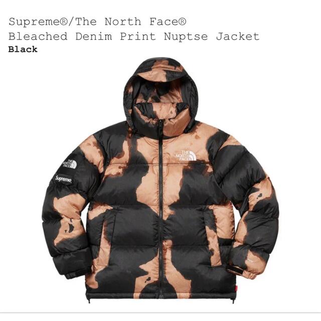 Supreme(シュプリーム)のSupreme  Denim Print Nuptse Jacket ノース メンズのジャケット/アウター(ダウンジャケット)の商品写真