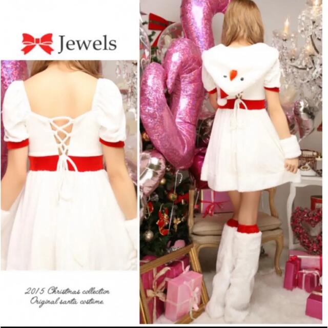 JEWELS(ジュエルズ)のjewels ジュエルズ　 雪だるま　コスプレ　衣装 レディースのフォーマル/ドレス(ナイトドレス)の商品写真