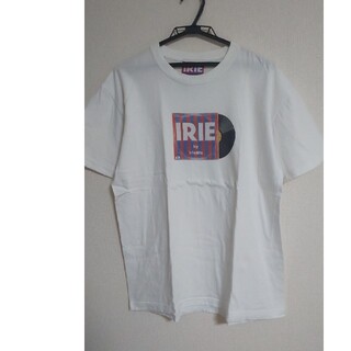 アイリーライフ(IRIE LIFE)のIRIE　白T　Lサイズ　レコードロゴ(Tシャツ/カットソー(半袖/袖なし))
