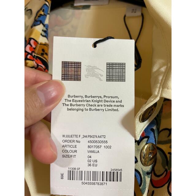 BURBERRY(バーバリー)の大幅値下げ【新品未使用】Burberry ブラウス レディースのトップス(シャツ/ブラウス(長袖/七分))の商品写真