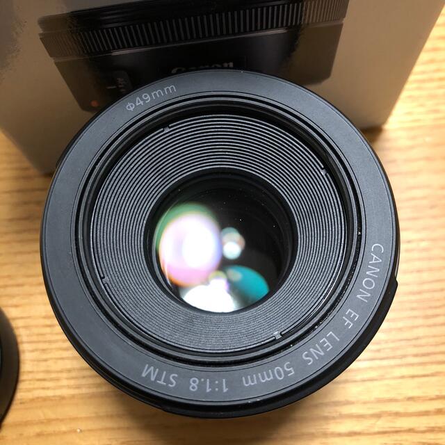 Canon 交換レンズ EF50F1.8 STM 美品 | restaurantelburladero.com