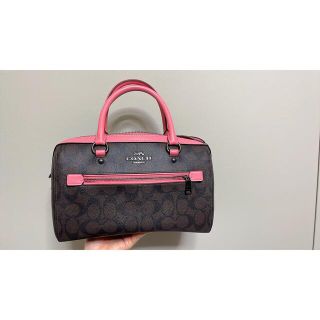 コーチ(COACH)の【さらに値下げしました！ほぼ新品】coach ハンドバック(ハンドバッグ)