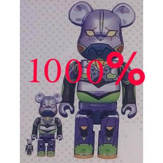 メディコムトイ(MEDICOM TOY)のBE@RBRICK エヴァンゲリオン初号機 とFUTURE MICKEY(キャラクターグッズ)