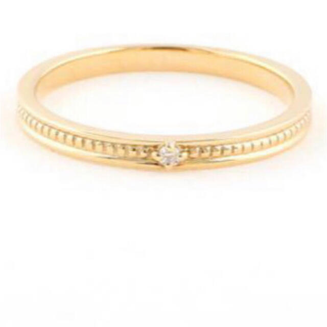 美品 ete k10 YG レイヤード ダイヤ リング 9号 ✨ clubpetschile.cl